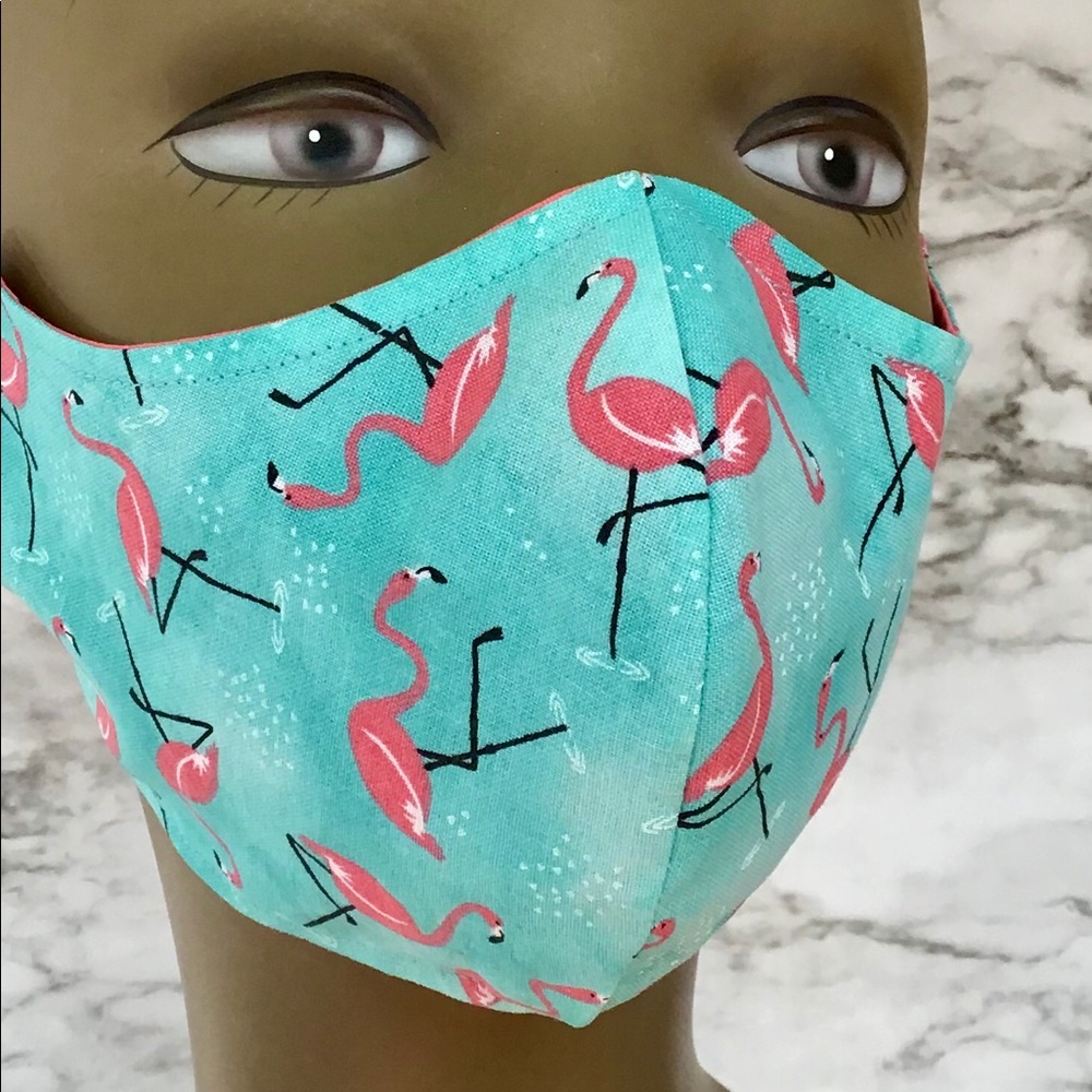 Flamingo Cotton Face Mask